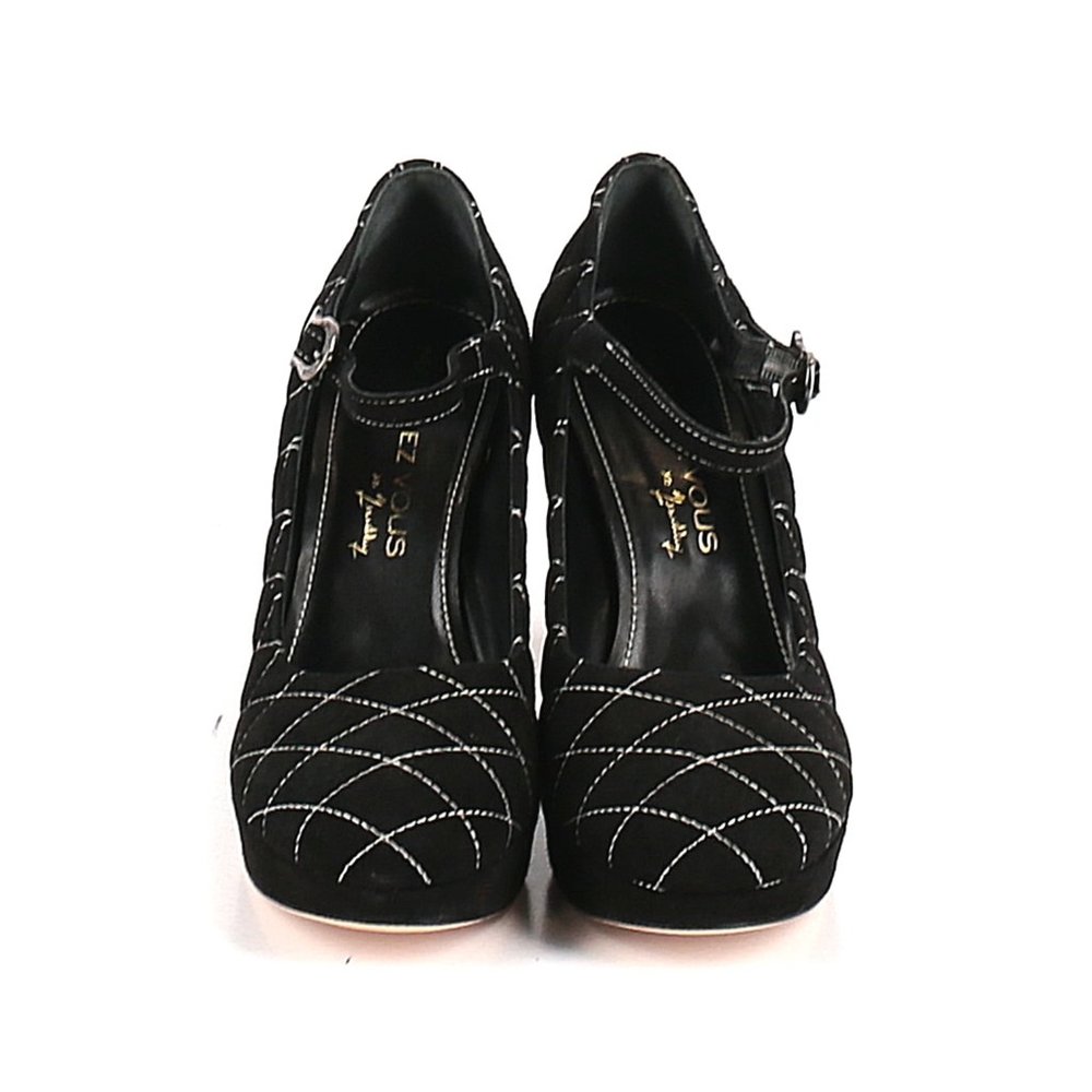 Italian Marchez Vous Suede Shoes